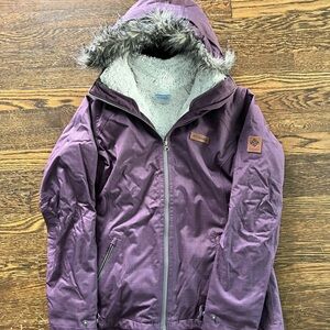 Columbia Purple Interchange Jacket